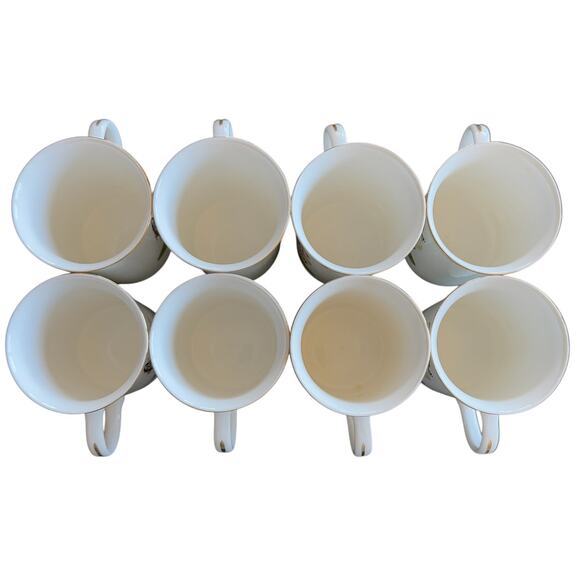 Hammersley Bone China Coffee Tea Cups Set Oriental Geisha England - Picture 7 of 11